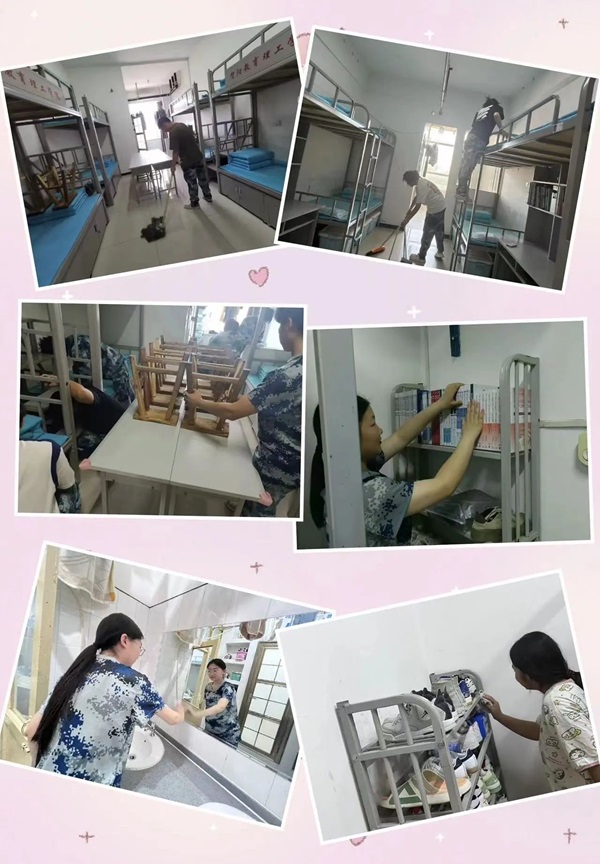 勞動教育|保定理工學院|管理學院|宿舍是我家，美化靠大家
