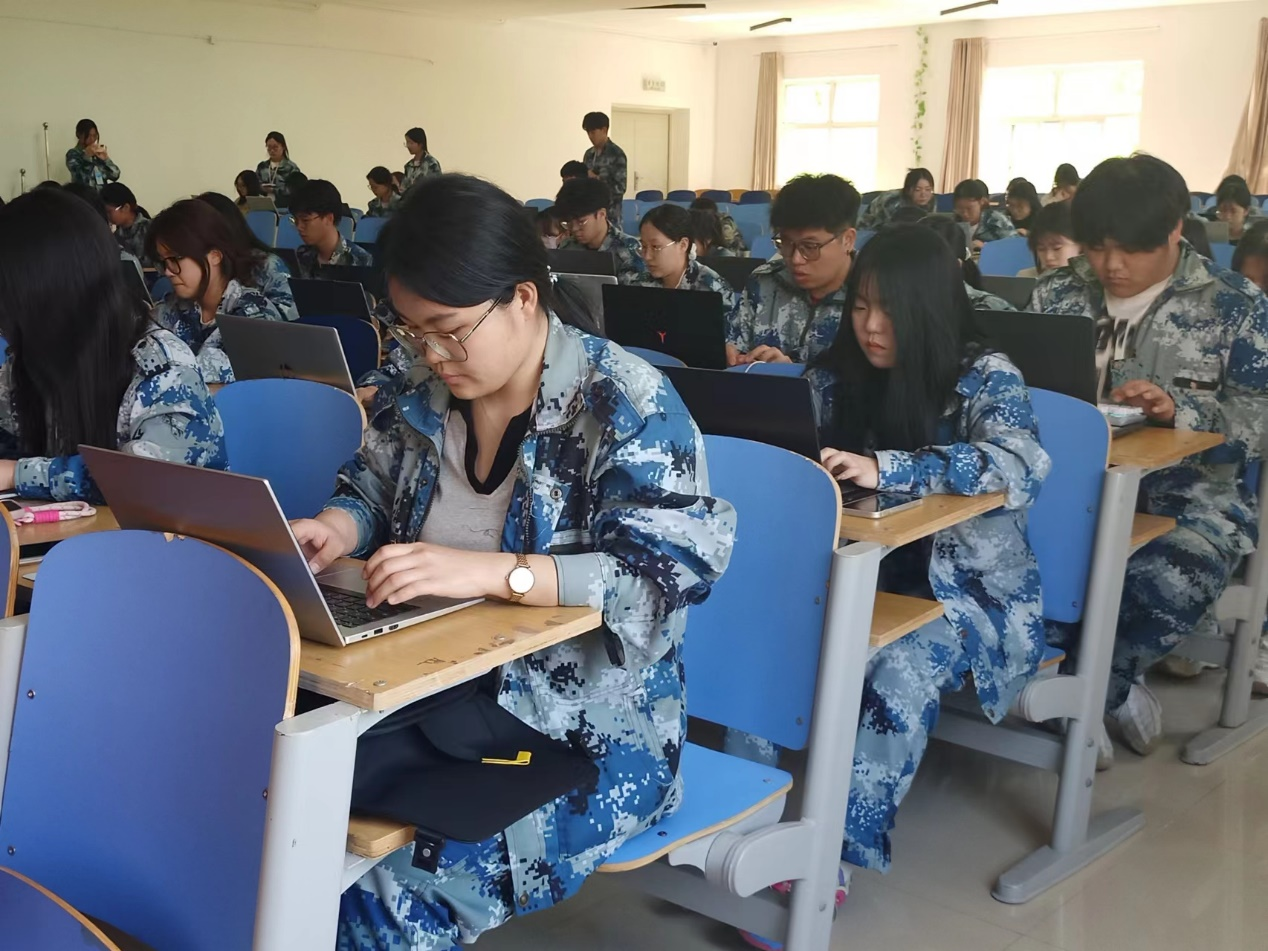 “指尖飛揚，運指如飛”打字測速技能大賽