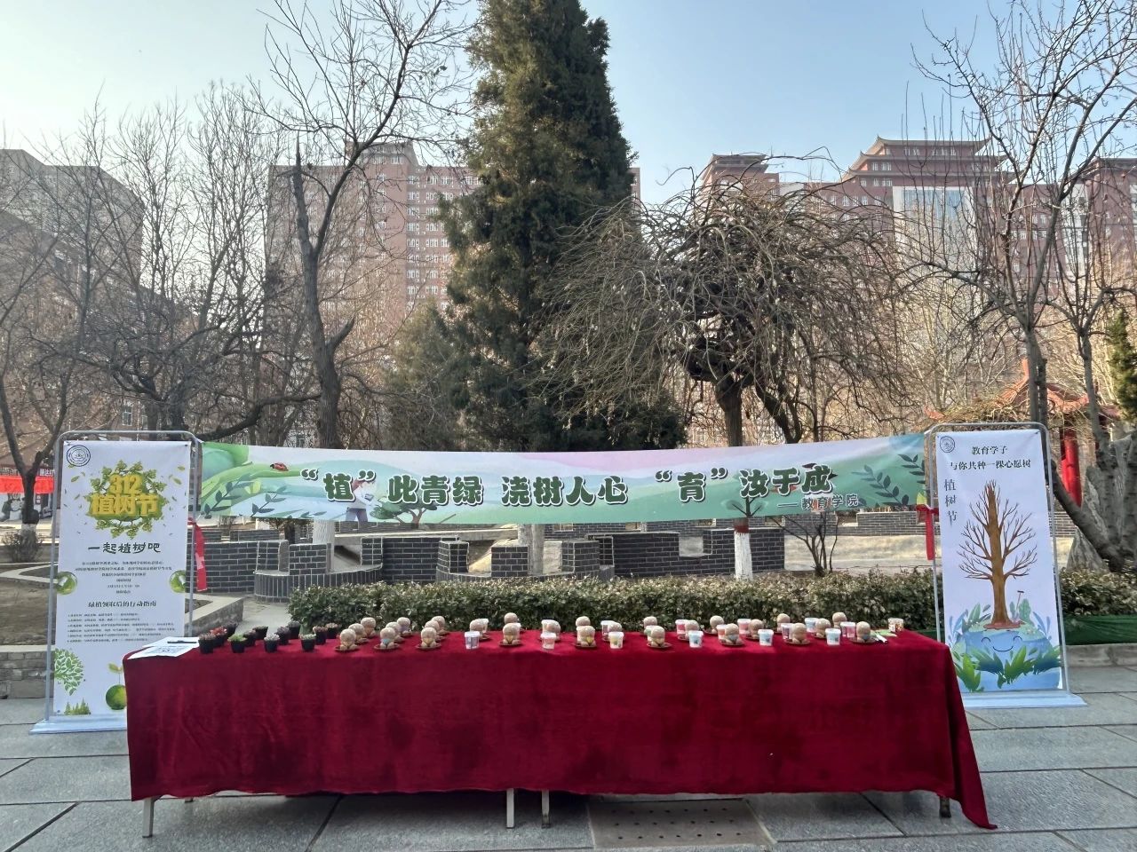 “‘植’此青綠，教樹人心，‘育’汝于成”植樹節(jié)活動(dòng)圓滿結(jié)束!