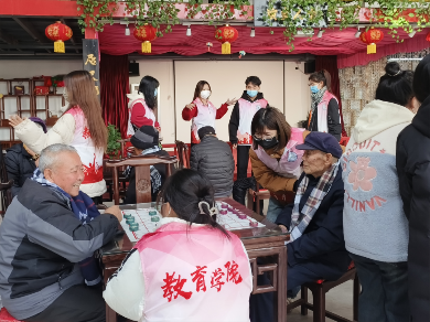 “揚愛老美德，獻志愿精神”志愿服務(wù)慰問活動圓滿結(jié)束