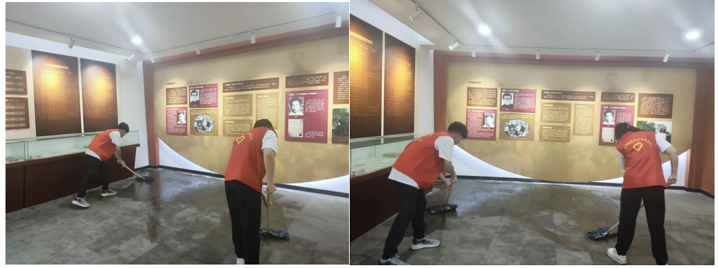 在太行博物館,實踐團(tuán)的成員們參觀了展館陳列的歷史文物,結(jié)合所學(xué)知識講解了歷史故事。同時,親身感受了文物道具的歷史溫度和厚重感,激發(fā)了團(tuán)隊成員們的興趣和愛國熱情。