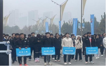 我校學生參加第十五屆全運會定向項目（河北?。┻x拔賽
