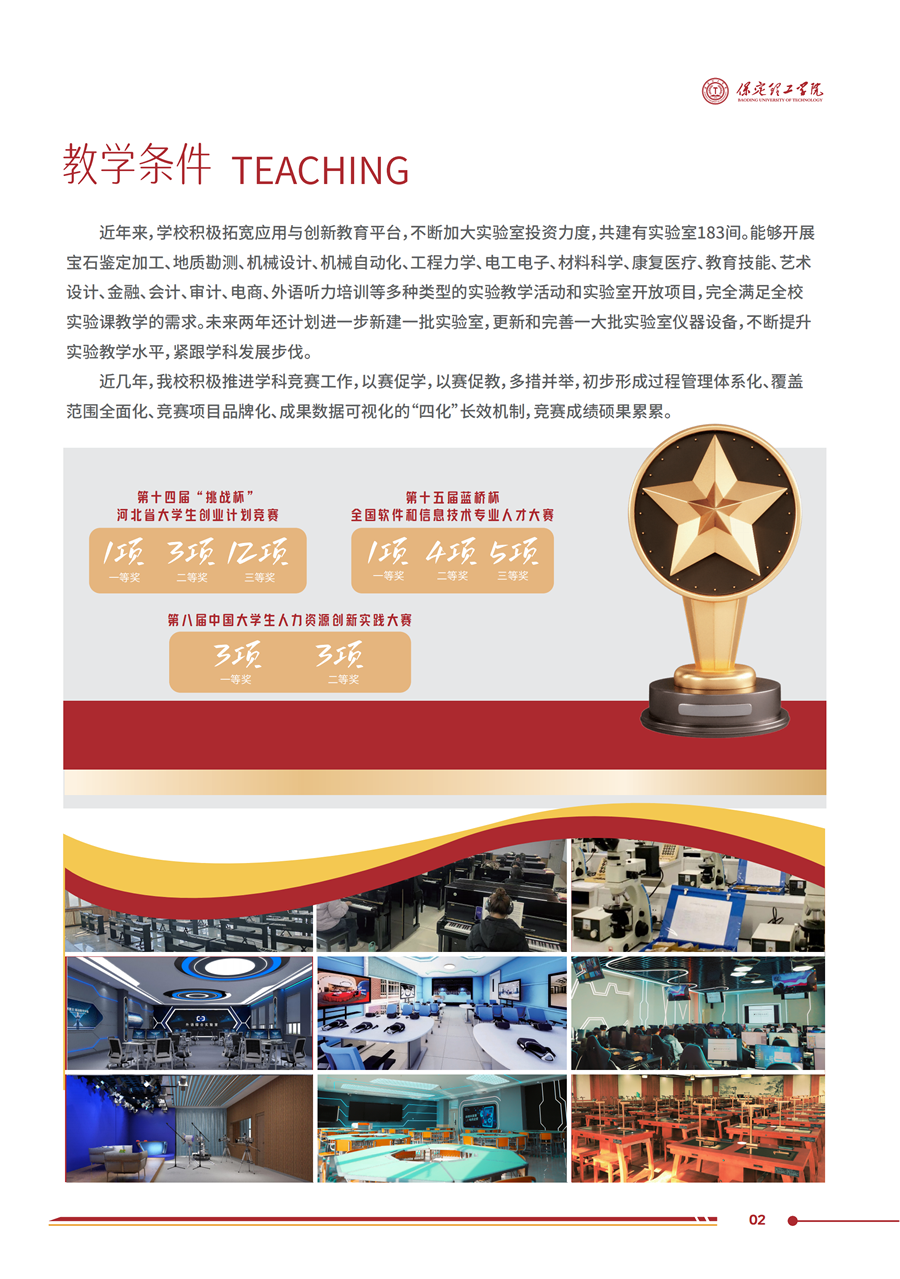 保定理工學(xué)院2025年高職單招招生簡章