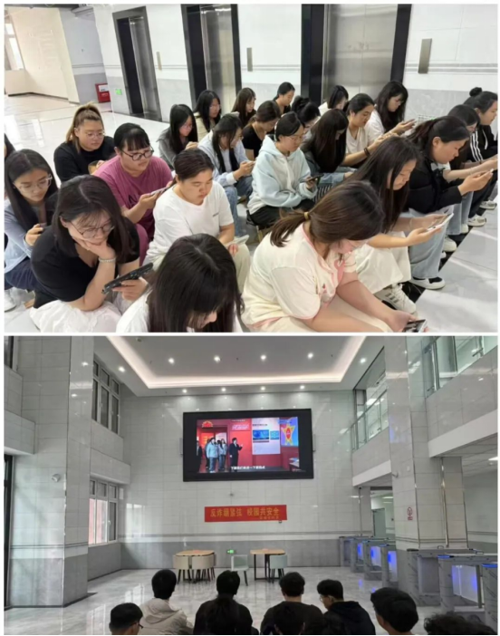 保定理工學(xué)院會計學(xué)院共上國安教育課，筑牢校園安全防線