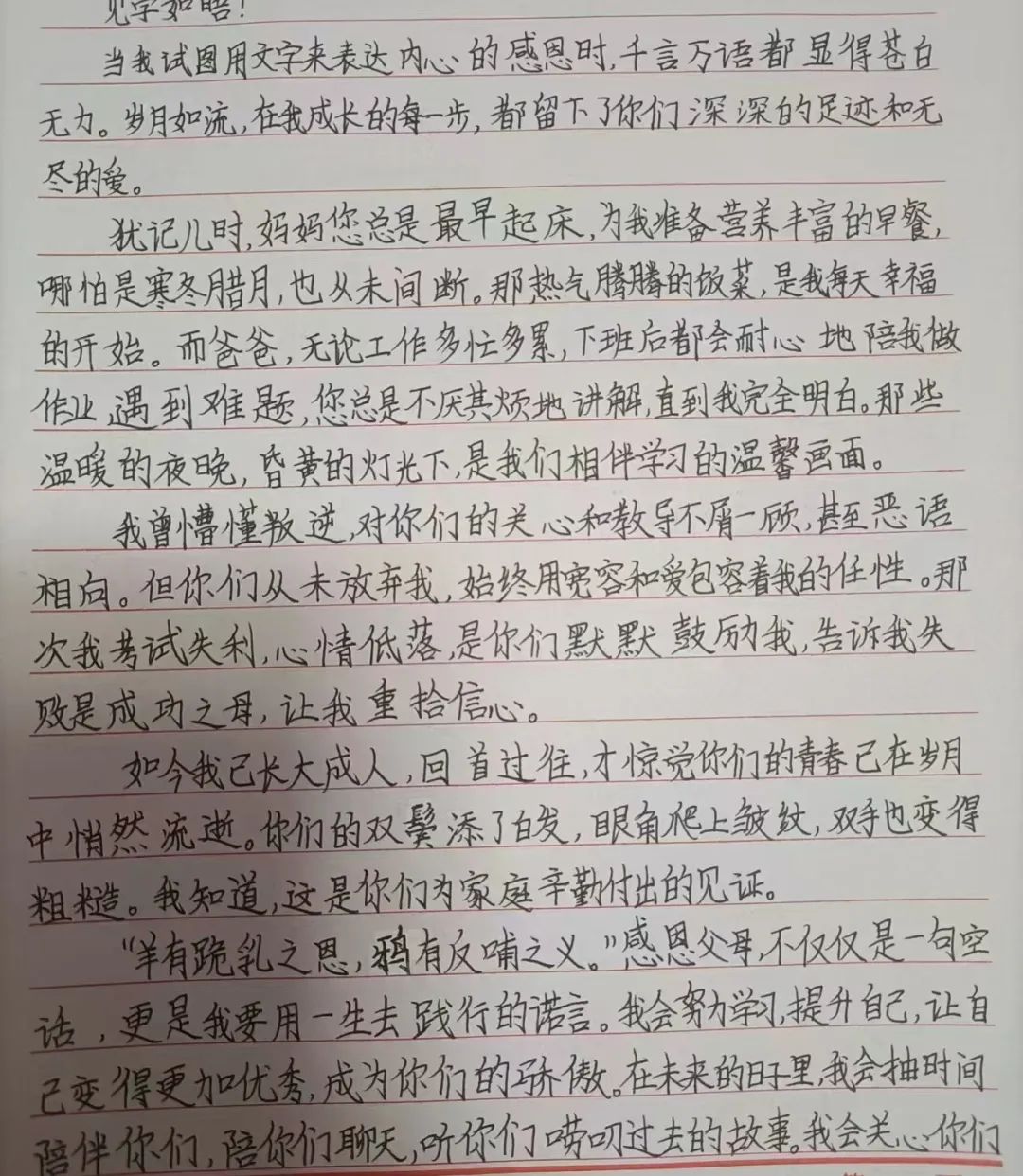 寸草春暉，情暖桑榆（二）