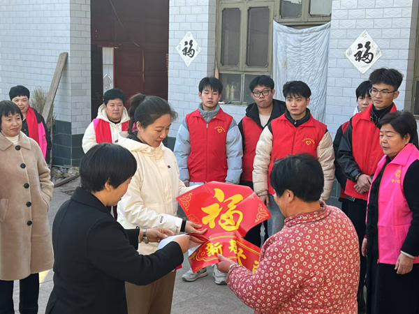 寒假社會實踐紀實（八）|保定理工學院|管理學院|送物資送關懷，暖人心暖寒冬
