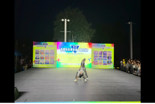 保定理工學(xué)院啦啦操隊 勇奪全國聯(lián)賽（保定站）公開青年乙組單項冠、亞軍